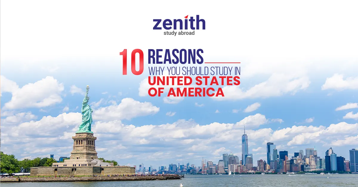 10 Reasons Why You Should Study in USA
