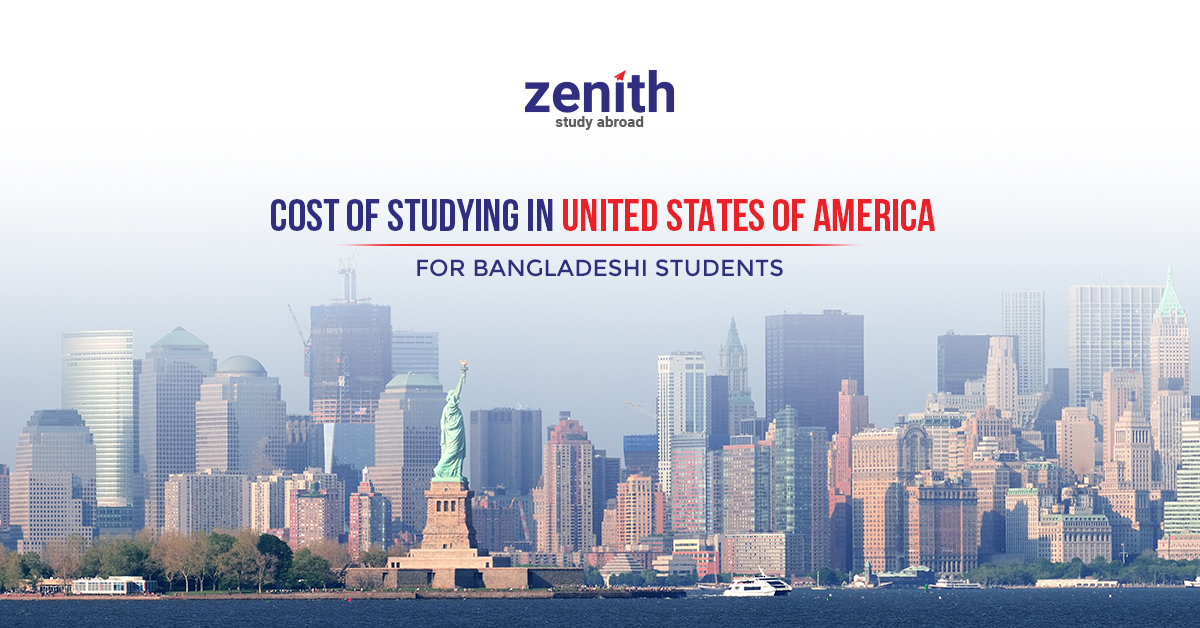 Cost of Studying in usa for Bangladeshi Students