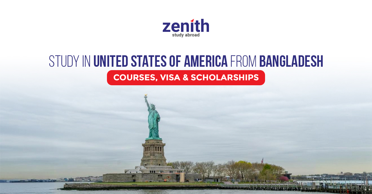 Study in USA from Bangladesh Courses