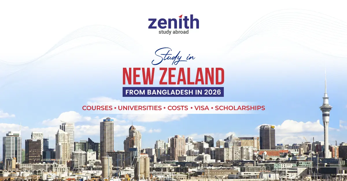 Study in New Zealand from Bangladesh in 2026
